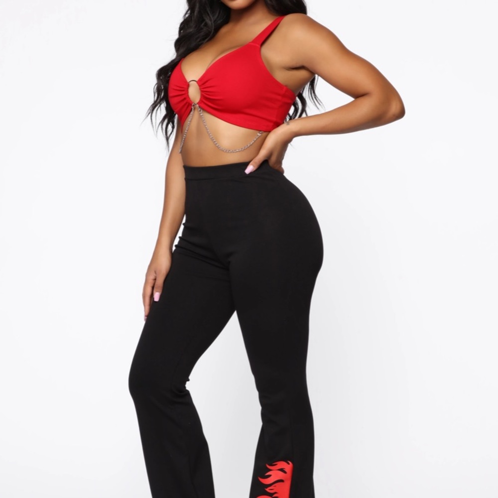 Fire Flame Two Piece Set